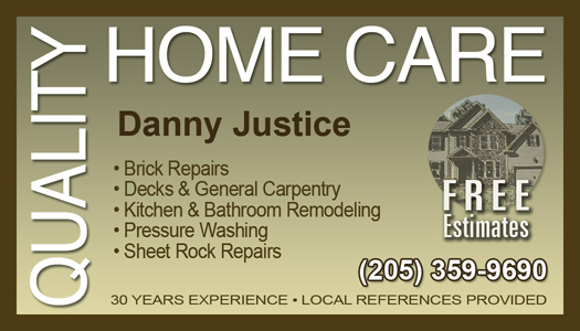 Quality Home Care bcard